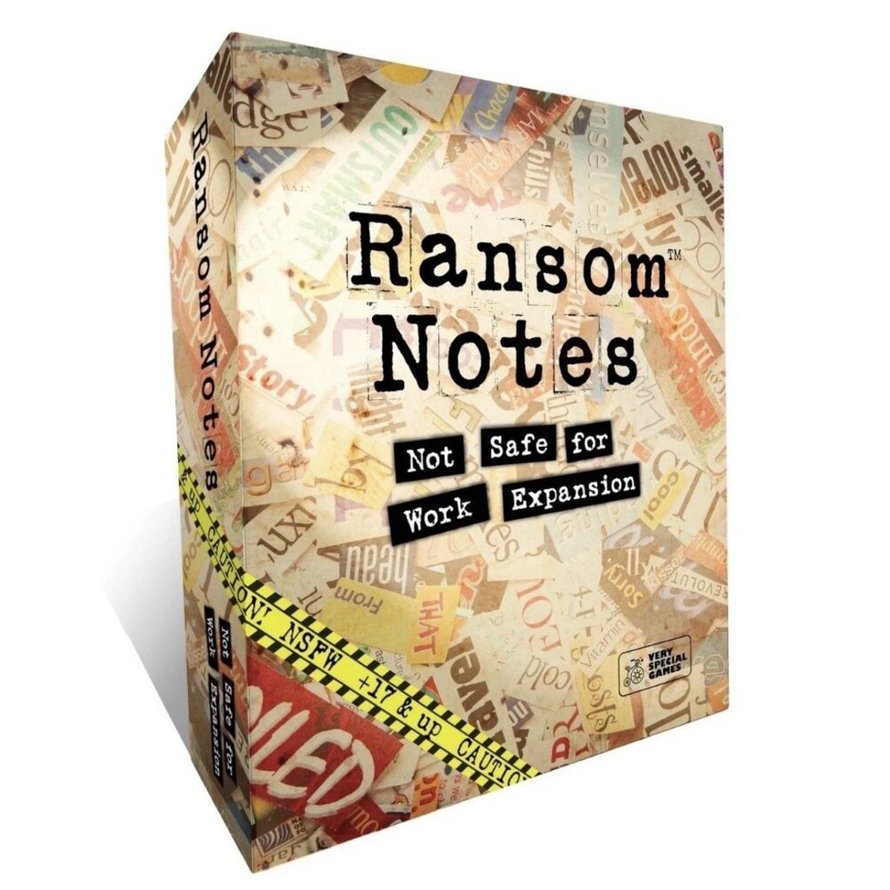 Ransom Notes Expansion Pack,Not Safe for Work (NSFW) Edition - Magnet Party Game